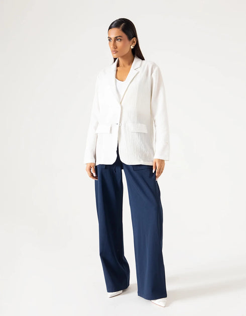 TAILORED TEXTURED BLAZER